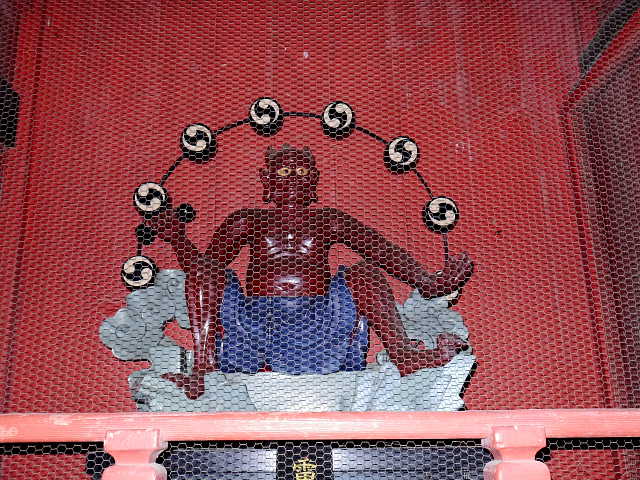 五徳山　水澤寺 雷神像