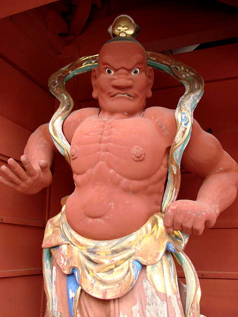 日光山　中禅寺 金剛力士像