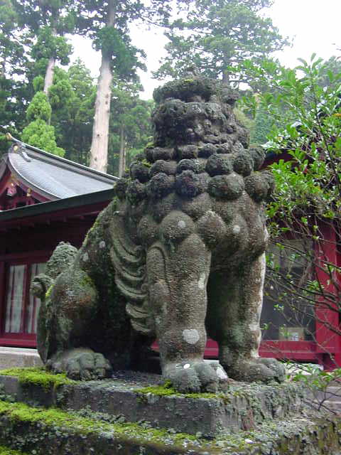 箱根神社 狛犬