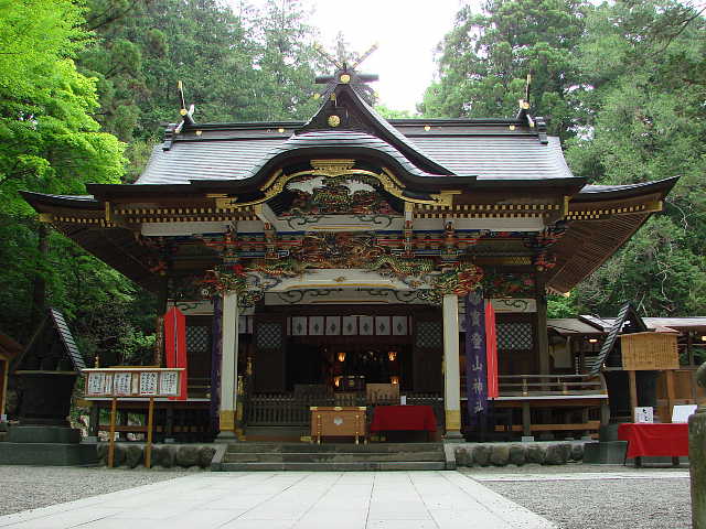宝登山神社 拝殿 写真