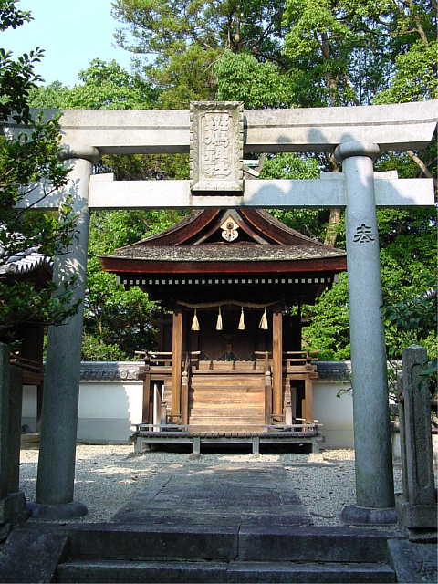 奈良　斑鳩神社  写真