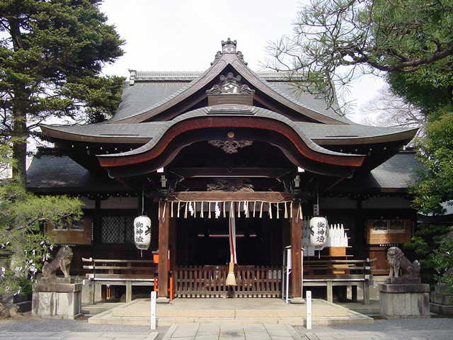 京都　熊野神社 写真