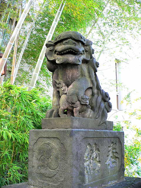雉子神社 狛犬