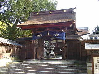 吉香神社 神門