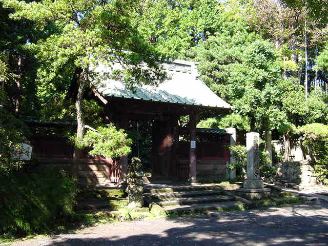鎌倉五山　寿福寺　外門 写真