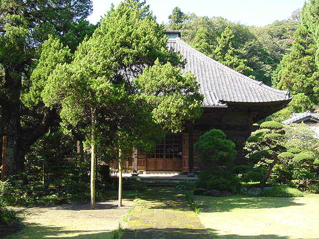 鎌倉五山　寿福寺　本堂 写真