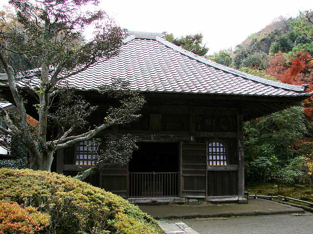 鎌倉 海蔵寺 仏殿 写真