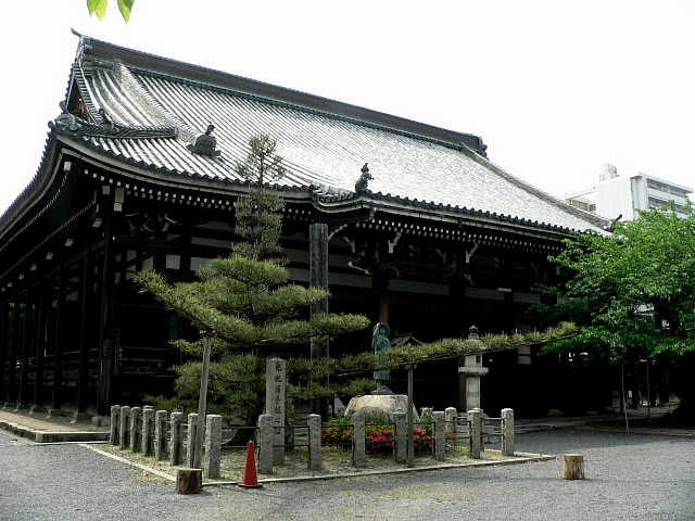 京都　本法寺 本堂 写真
