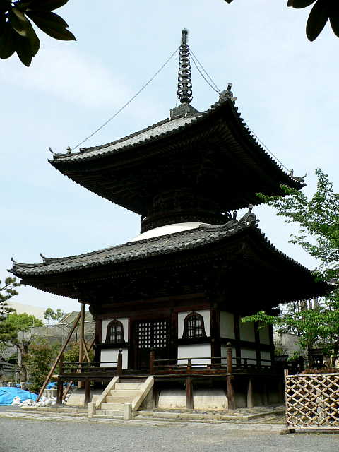 京都　本法寺 多宝塔 写真