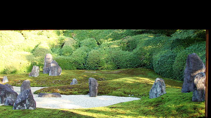 京都　東福寺塔頭　光明院 波心の庭 写真