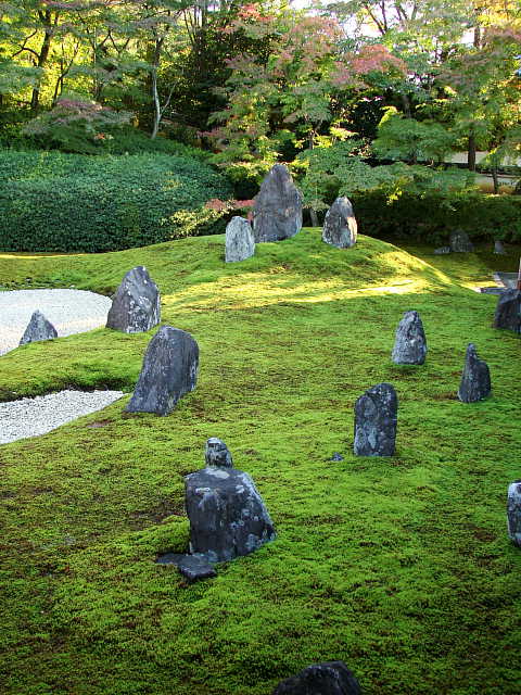 京都　東福寺塔頭　光明院 波心の庭 写真