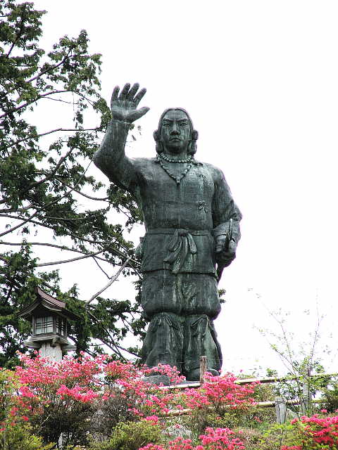 三峯神社 日本武尊像 写真