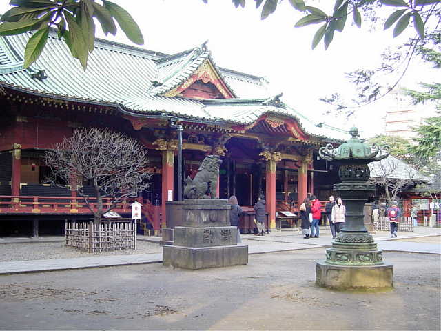 根津神社　拝殿