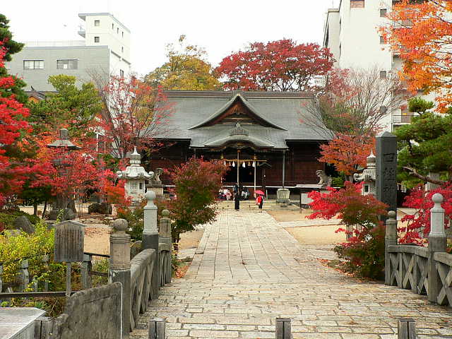 松本　四柱神社 写真