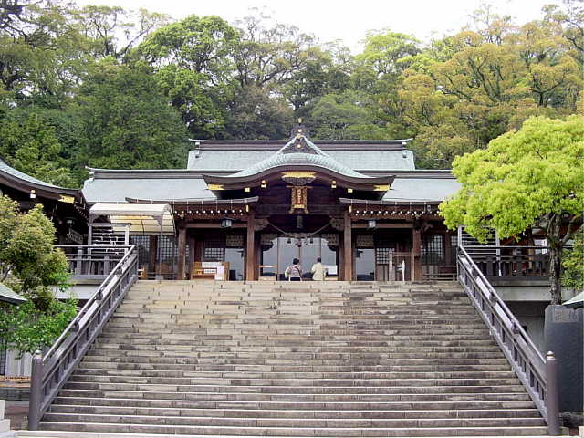 長崎　諏訪神社 拝殿