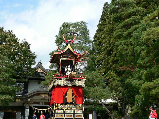 高山祭　秋祭の屋台