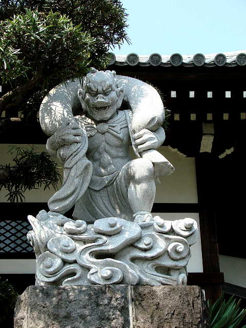長谷寺　風神像
