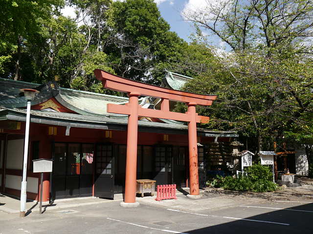 赤坂　山王稲荷神社 写真
